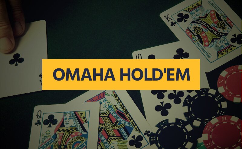 Omaha Hold'em hand and chips